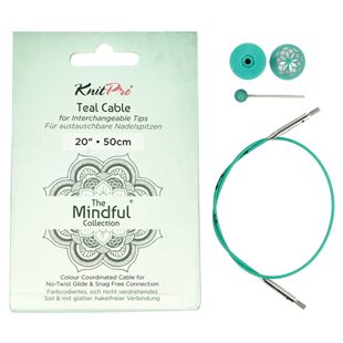 Lanká na vymeniteľné ihlice a háčiky KnitPro Mindful