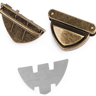 Zapínanie na kabelku - staromosadz